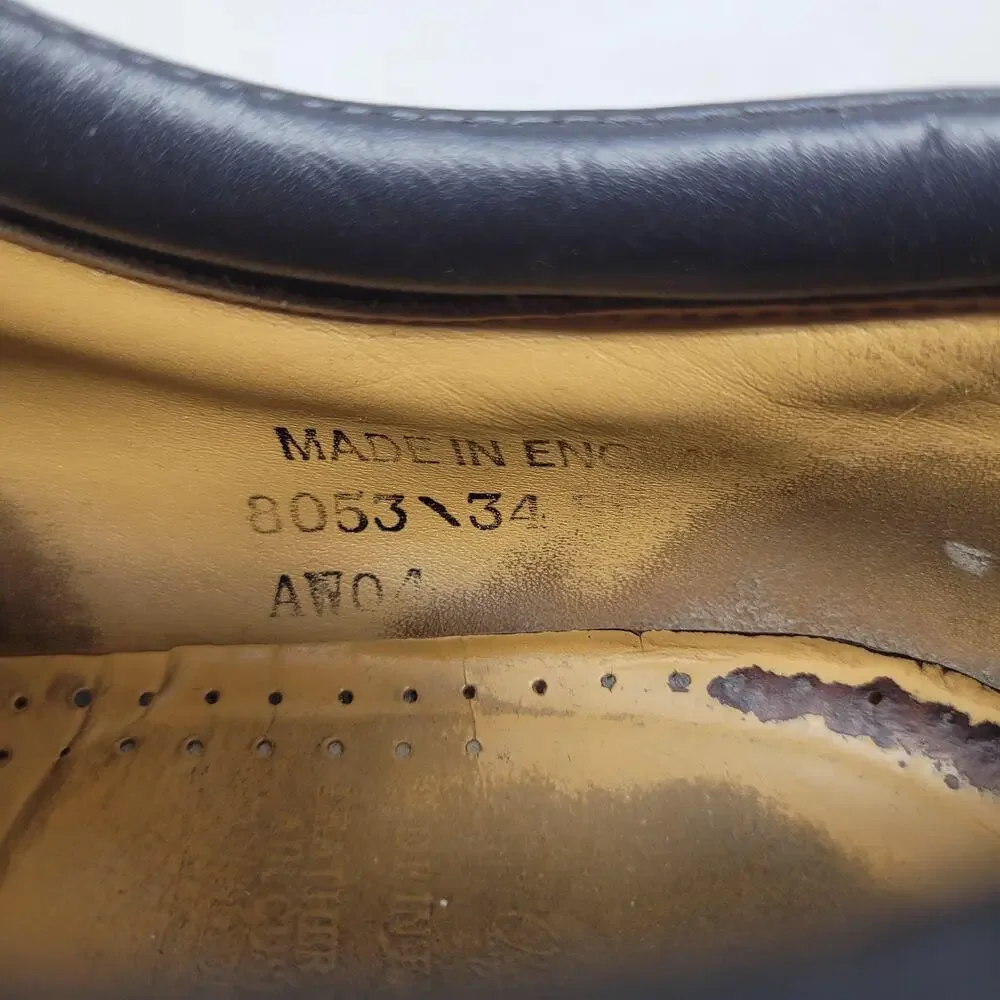 Vintage Dr. Martens‎ Shoes Mens UK9 US10 Brown Leather 5-Eye Oxford England 8053